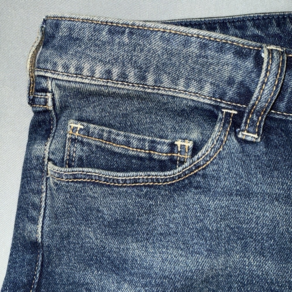 Women's Hollister Low Rise Bootcut Stretch Denim Jeans Blue Size 16R - Picture 3 of 7